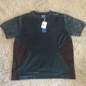 Adidas velvet tee/pullover